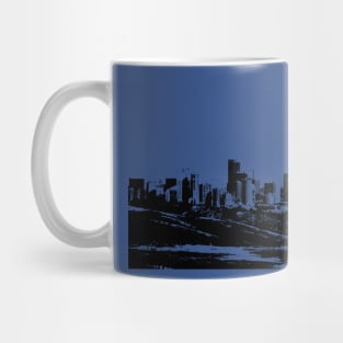 Denver Cityscape Art Print Mug